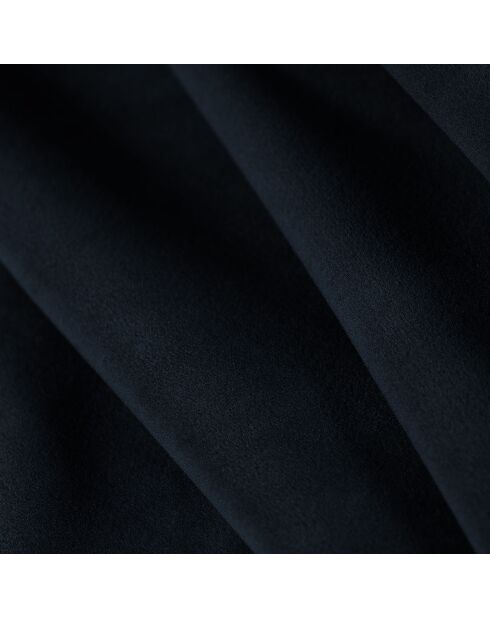 Canapé Velours Tendance 4 Places bleu foncé - 262x122x72 cm