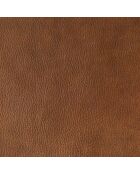 Poltrona Camille Brown XL in vera pelle - 122x95x88 cm