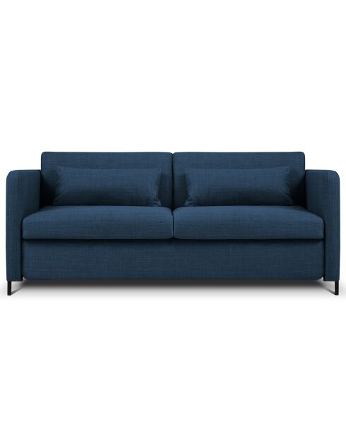 Canapé Convertible Yanis 2 Places bleu - 182x102x80 cm