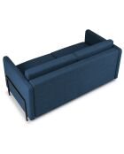 Canapé Convertible Yanis 2 Places bleu - 182x102x80 cm