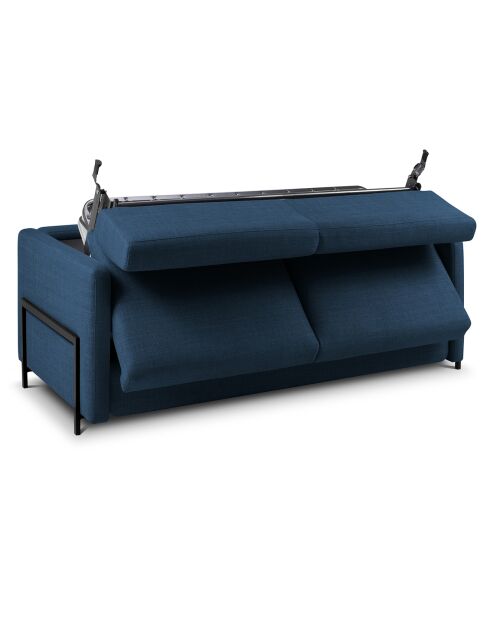 Yanis 2-Sitzer-Sofa, ausziehbar, 182 x 102 x 80 cm, Blau