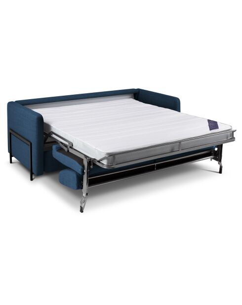 Canapé Convertible Yanis 2 Places bleu - 182x102x80 cm