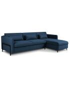 Canapé d'angle Droit Convertible avec Coffre Yanis 5 Places bleu - 280x170x80 cm