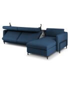 Canapé d'angle Droit Convertible avec Coffre Yanis 5 Places bleu - 280x170x80 cm