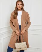 Gilet Alice camel