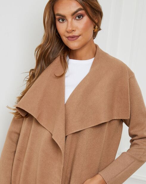 Gilet Alice camel