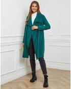 Gilet en Cachemire mélangé Alice vert