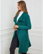Gilet en Cachemire mélangé Alice vert