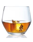 6 Verres bas Ultime Transparents - 33cl