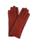 Gants en Cuir d'Agneau doublure Laine Rainbow multicolores