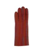 Gants en Cuir d'Agneau doublure Laine Rainbow multicolores