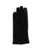 Gants en Cuir d'Agneau doublure Laine Héritage noirs