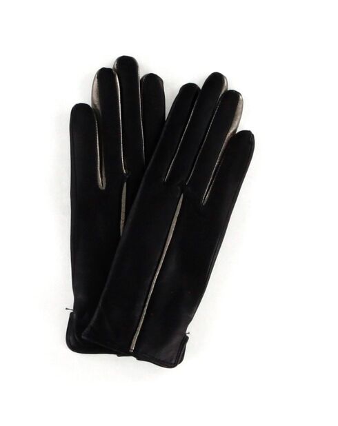 Gants en Cuir d'Agneau Héritage Gala doublure Cachemire noirs