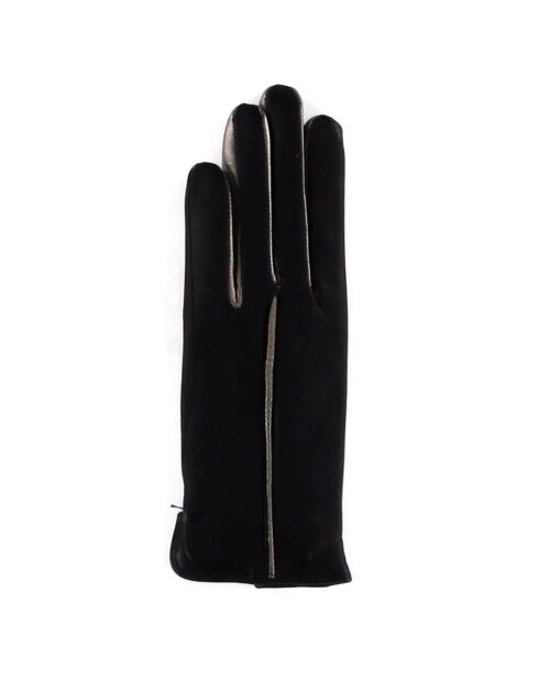 Gants en Cuir d'Agneau Héritage Gala doublure Cachemire noirs