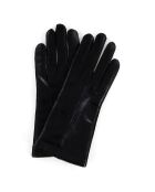 Gants en Cuir d'Agneau doublure Laine Héritage noirs