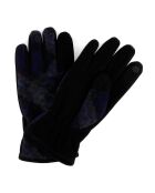 Gants en Cuir d'Agneau & Laine doublure Polaire Faly noirs