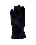 Gants en Cuir d'Agneau & Laine doublure Polaire Faly noirs