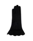 Gants en Cuir d'Agneau doublure Laine Heritage noirs