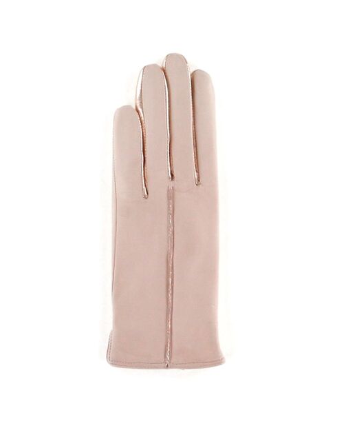 Gants en Cuir d'Agneau Héritage Gala doublure Cachemire rose poudré