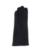 Gants en Cuir d'Agneau Montpensier gris moyen