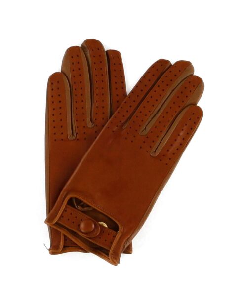 Gants en Cuir d'Agneau Héritage biche