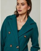 Manteau Ambre vert sapin