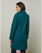 Manteau Ambre vert sapin