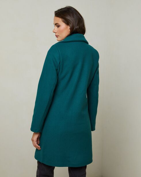 Manteau Ambre vert sapin