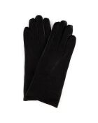 Gants en Cuir d'Agneau doublure Laine Heritage marron foncé