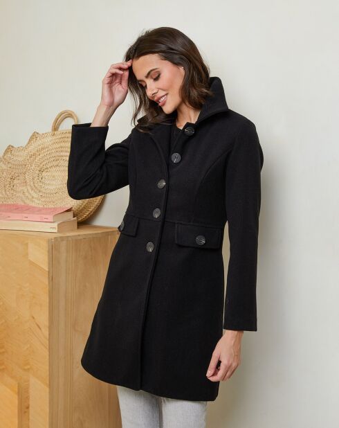 Manteau Louise noir