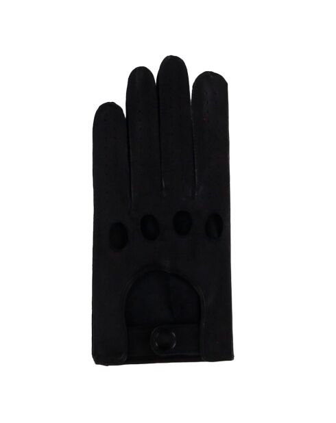 Gants en Cuir d'Agneau Héritage Léon noirs