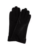 Gants en Cuir d'Agneau doublure Laine Heritage marron foncé