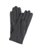 Gants en Cuir d'Agneau doublure Laine Héritage Vibes gris moyen