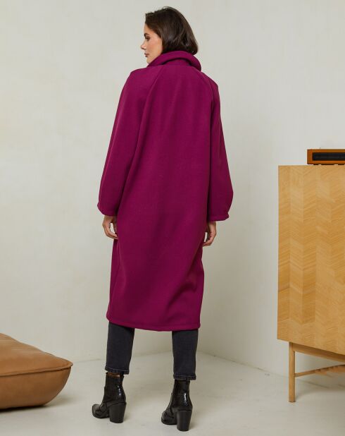 Manteau Pauline prune
