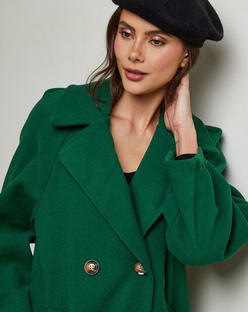 Manteau Pauline vert gucci