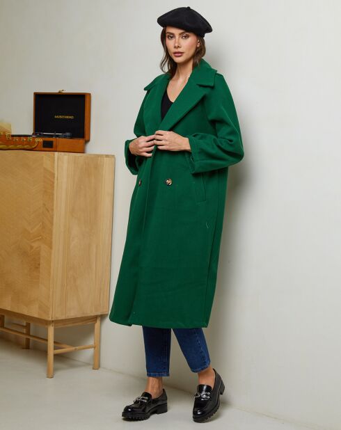 Manteau Pauline vert gucci