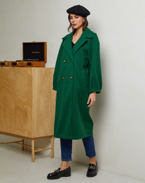 Manteau Pauline vert gucci