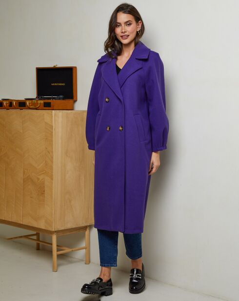 Manteau Pauline violet