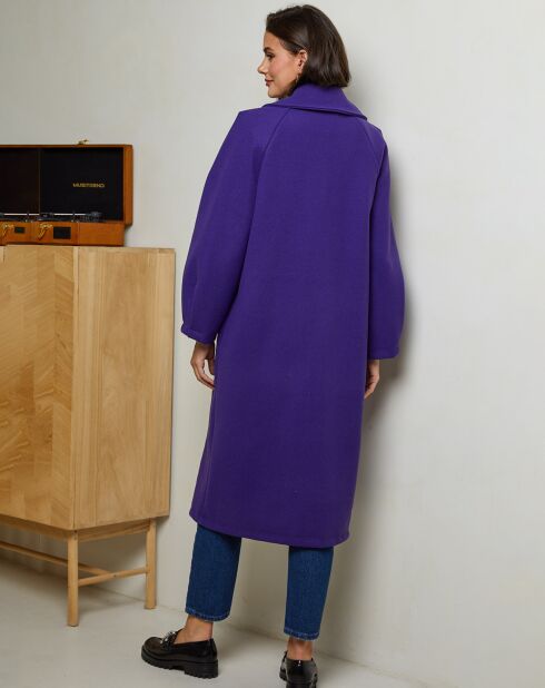 Manteau Pauline violet