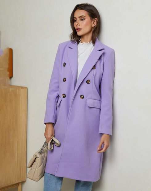 Manteau Jade lilas