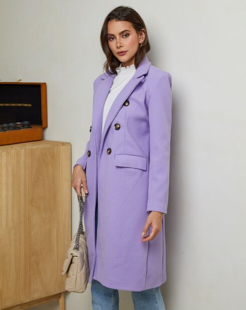 Manteau Jade lilas