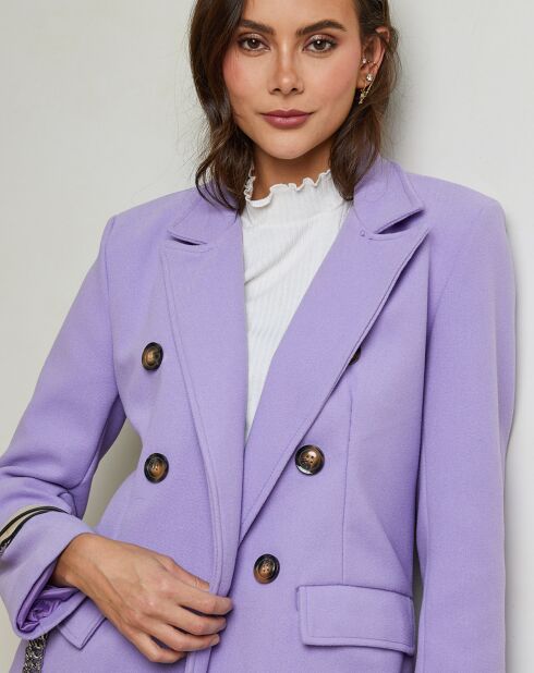 Manteau Jade lilas