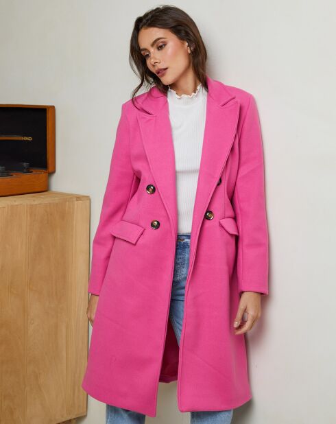 Manteau Jade rose barbie