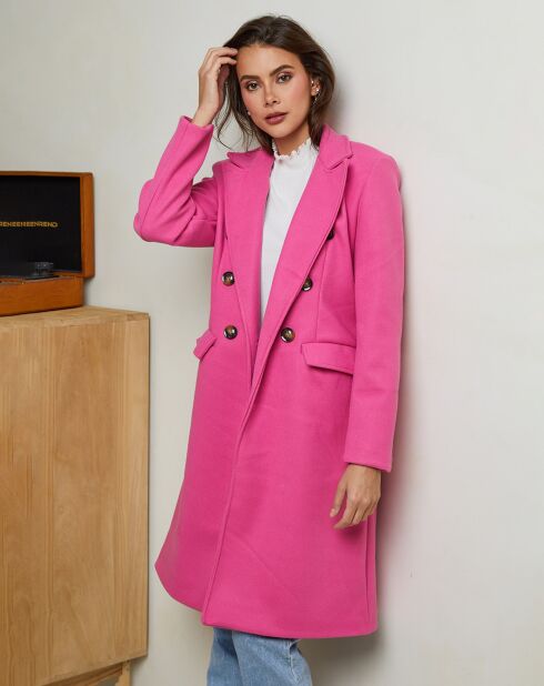 Manteau Jade rose barbie