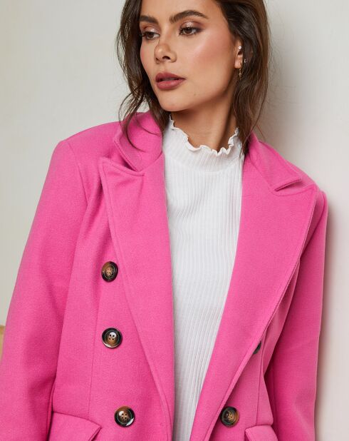 Manteau Jade rose barbie