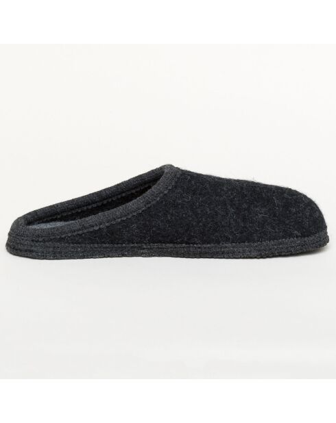 Chaussons en Laine Grainau noirs