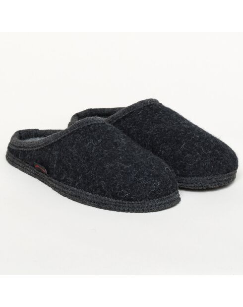 Chaussons en Laine Grainau noirs
