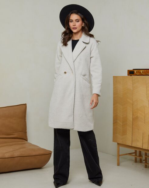 Manteau Jeanne blanc