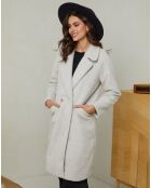 Manteau Jeanne blanc