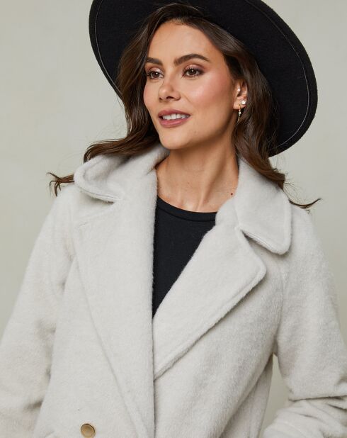 Manteau Jeanne blanc